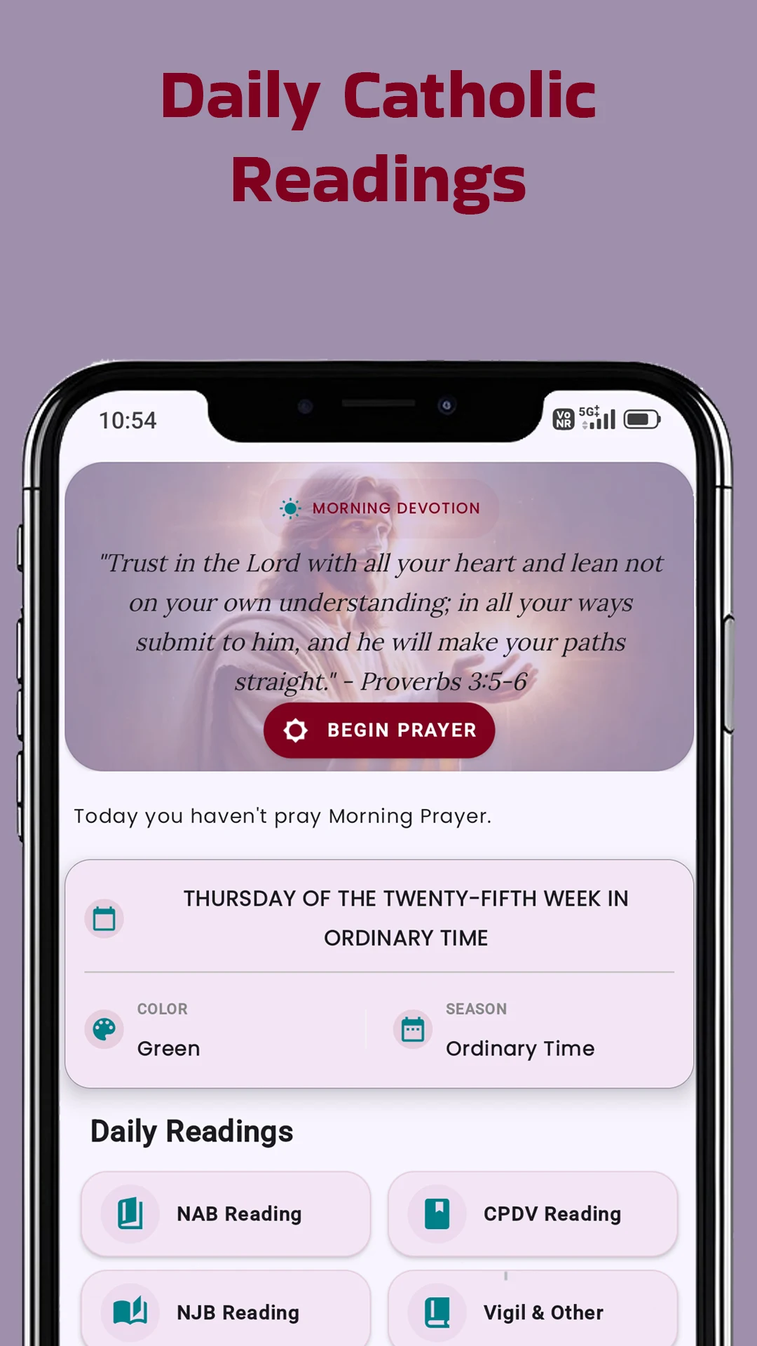 Daily Catholic Readings 2027 screenshot