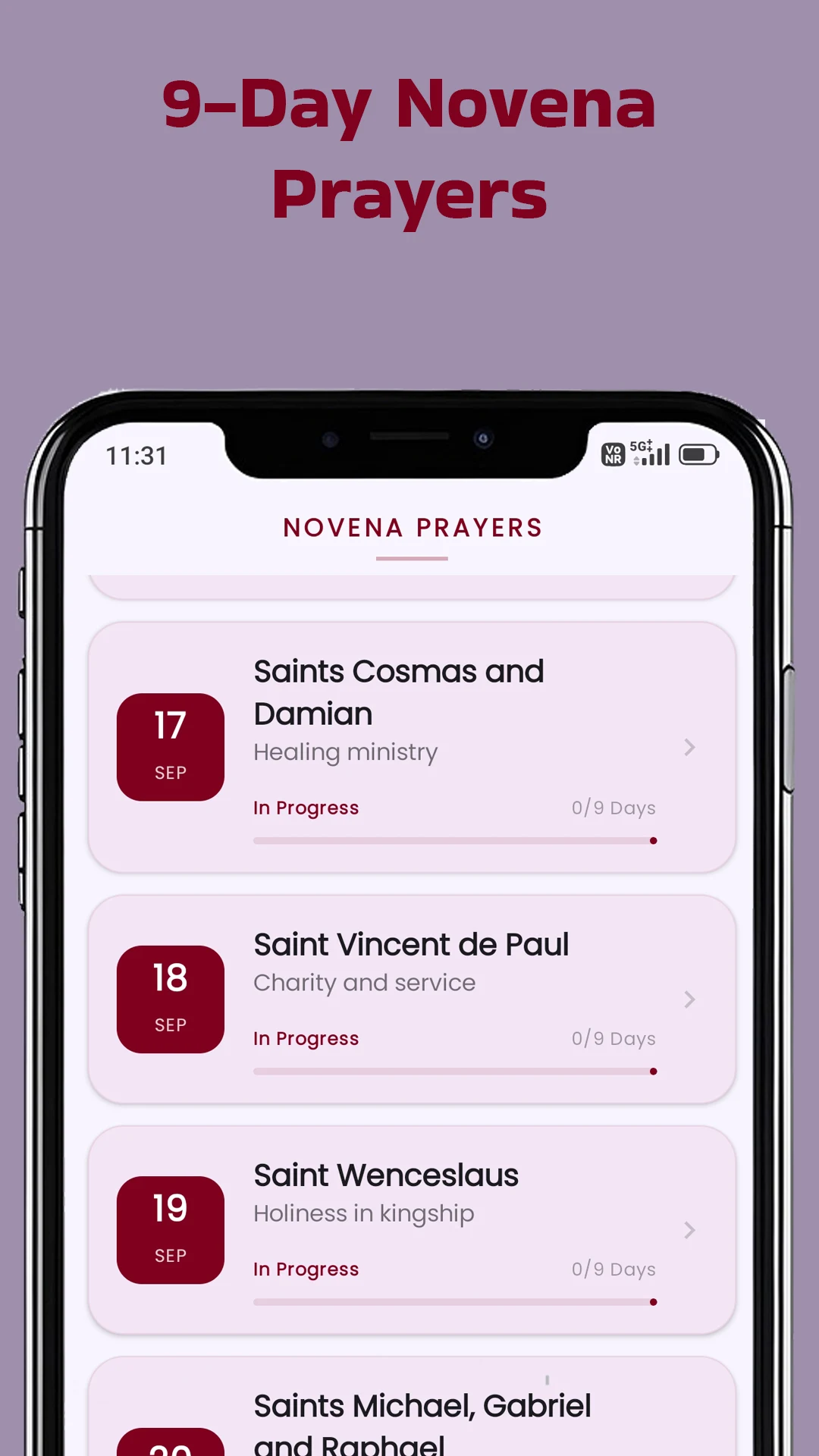 Daily Catholic Readings 2027 screenshot